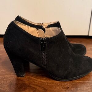 Journee Collection Black Ankle Booties